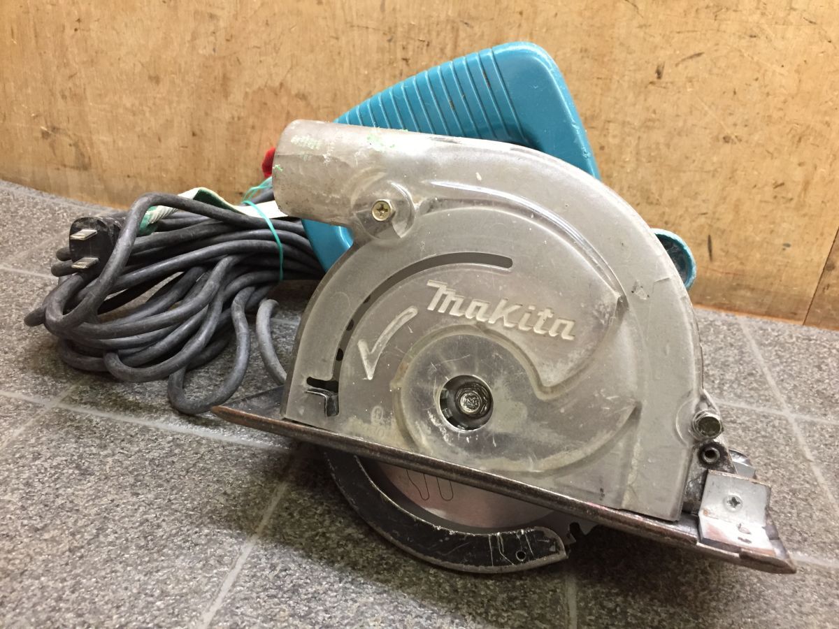 HH356 makita マキタ 5型防じんマルノコ 丸ノコ刃119~125mm/100V/5005KB 大工道具 動確OK/100拍卖