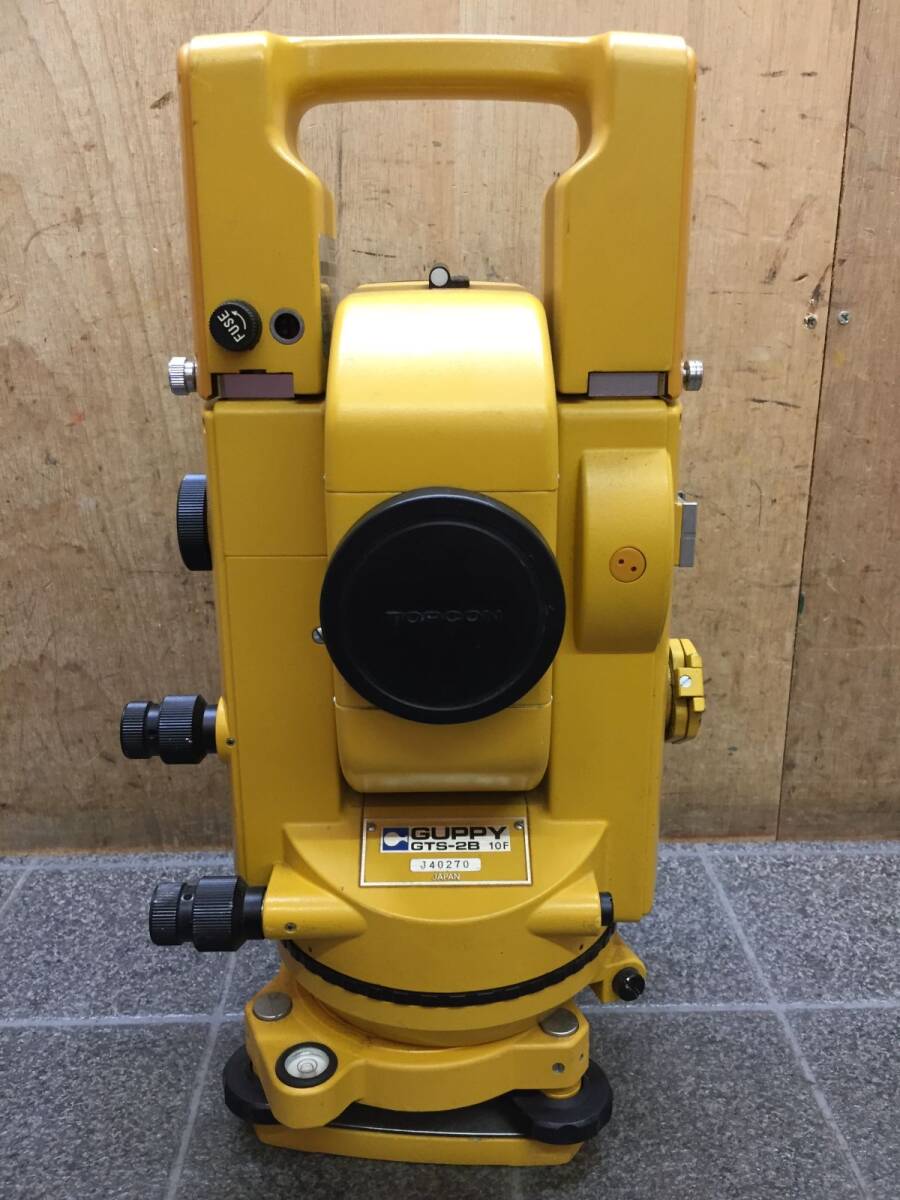 HH367 TOPCON トプコン トータルステーション GUPPY GTS-2B 測量機器 未確認 ジャンク扱 /100拍卖