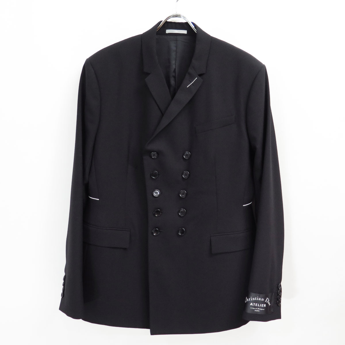 2018 DIOR HOMME ATELIER DOUBLE BREASTED JACKET KRIS VAN ASSCHE 50 18AW ディオールオム アトリエ ジャケット クリスヴァンアッシュ拍卖