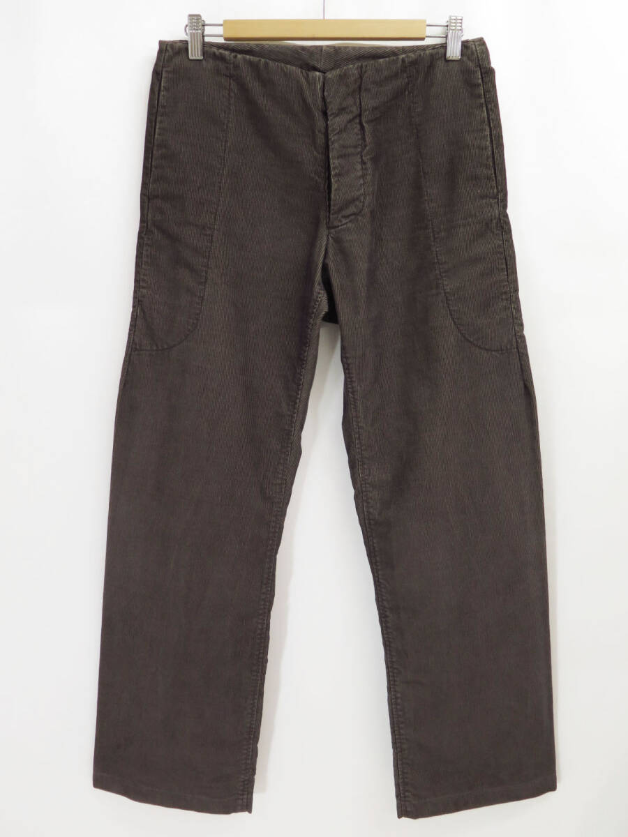 2004 MAISON MARTIN MARGIELA 10 MCQUEEN CORDUROY WIDE PANTS ARCHIVE FW04 04AW マルタンマルジェラ マックイーン コーデュロイ パンツ拍卖