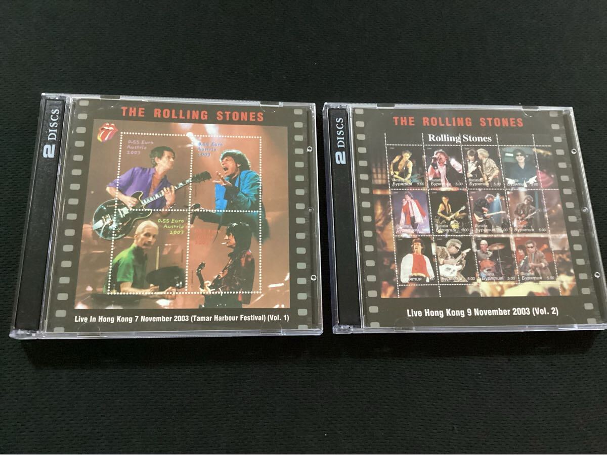 THE ROLLING STONES / LIVE IN HONG KONG 7th & 9th Nov 2003 (2CDプレス + 2CDプレス)拍卖