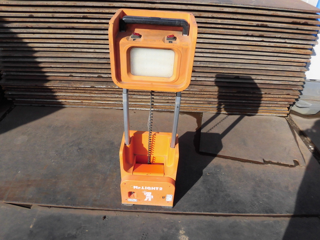 ★ジャンク 埼玉川越発 508ミカサ Mr.LIGHT2 MLP-1212 バッテリー ポータブル LED ライト 動作確認済み mikasa 三笠産業 中古 売切★拍卖