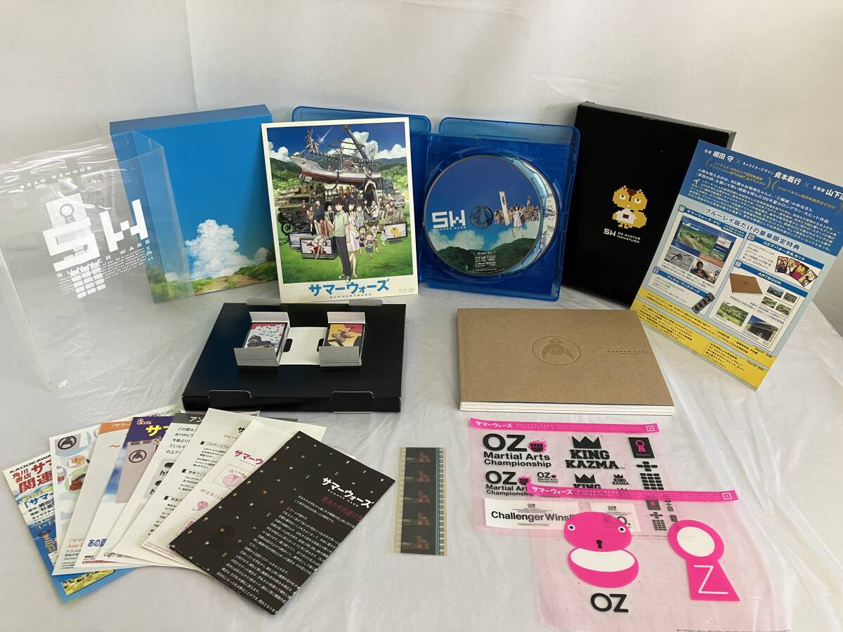【生産限定版】サマーウォーズ Blu-ray ブルーレイ 花札セット、アートブック付き フィルム ステッカー DVD拍卖