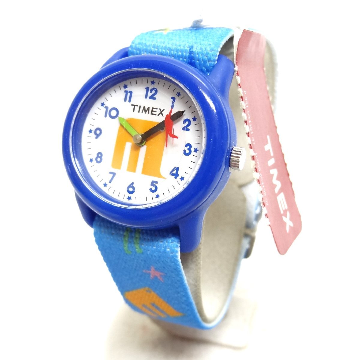 稼働品 美品♪ TIMEX タイメックス ANAコラボモデル キッズ腕時計 ブルー アナログ TIMEX KIDS ANALOGUE ☆P拍卖