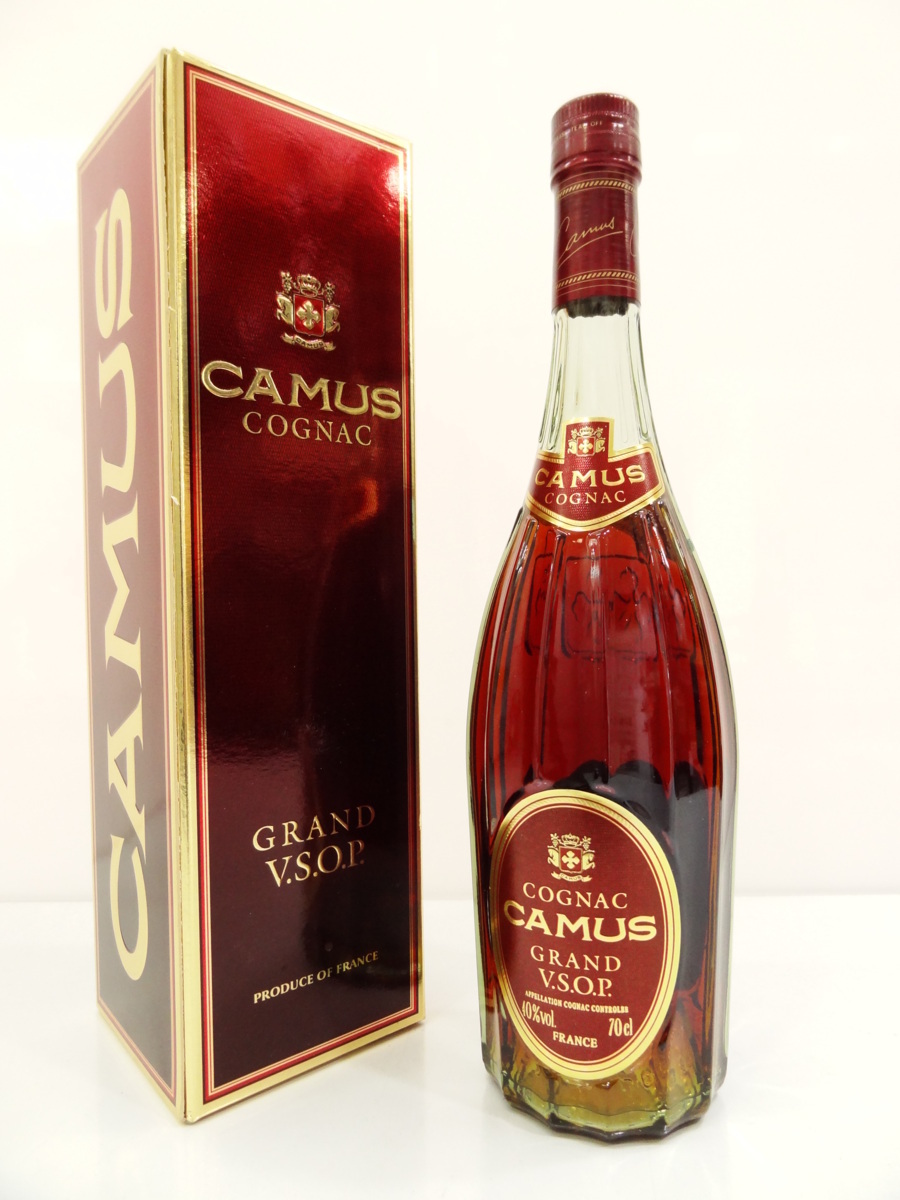 古酒 カミュ グランド VSOP 700ml グリーンボトル 箱付き COGNAC CAMUS GRAND V.S.O.P. ☆P拍卖