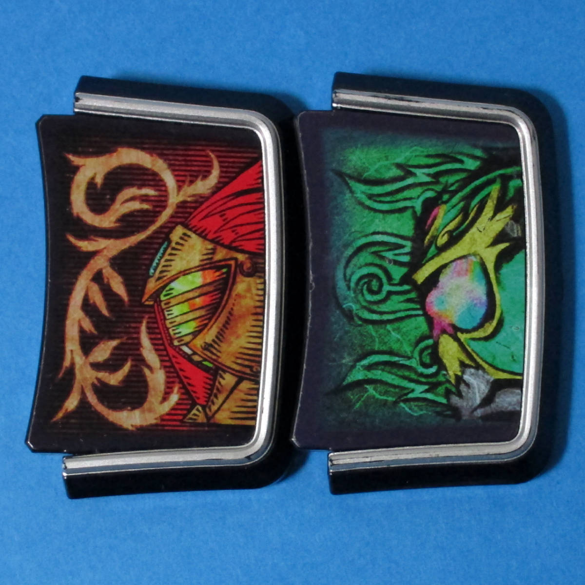 バロンフェイスプレート + 龍玄フェイスプレート / 仮面ライダー 鎧武 ガイム DX 戦極ドライバー 対応 特撮/ バロン 龍玄 フェイスプレート拍卖