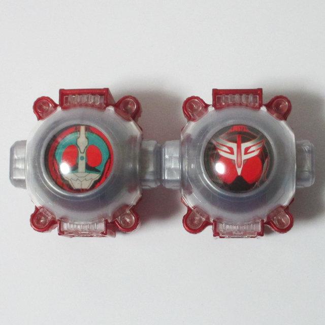 SG 仮面ライダー45ゴーストアイコン (1号魂ver) + (平成魂ver) / 仮面ライダーゴースト特撮/ 仮面ライダー45 ゴーストアイコン 食玩拍卖