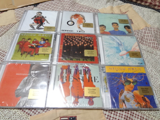 YELLOW MAGIC ORCHESTRA/YMO CD 【輸入盤】リマスター 新品 BGM naught service technodelic public solid after multiplies アルバム拍卖