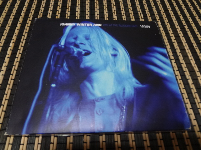 国内版 ジョニーウィンター Live at the Fillmore East 10/3/70 Johnny Winter AND アルバム CD ライブ 拍卖