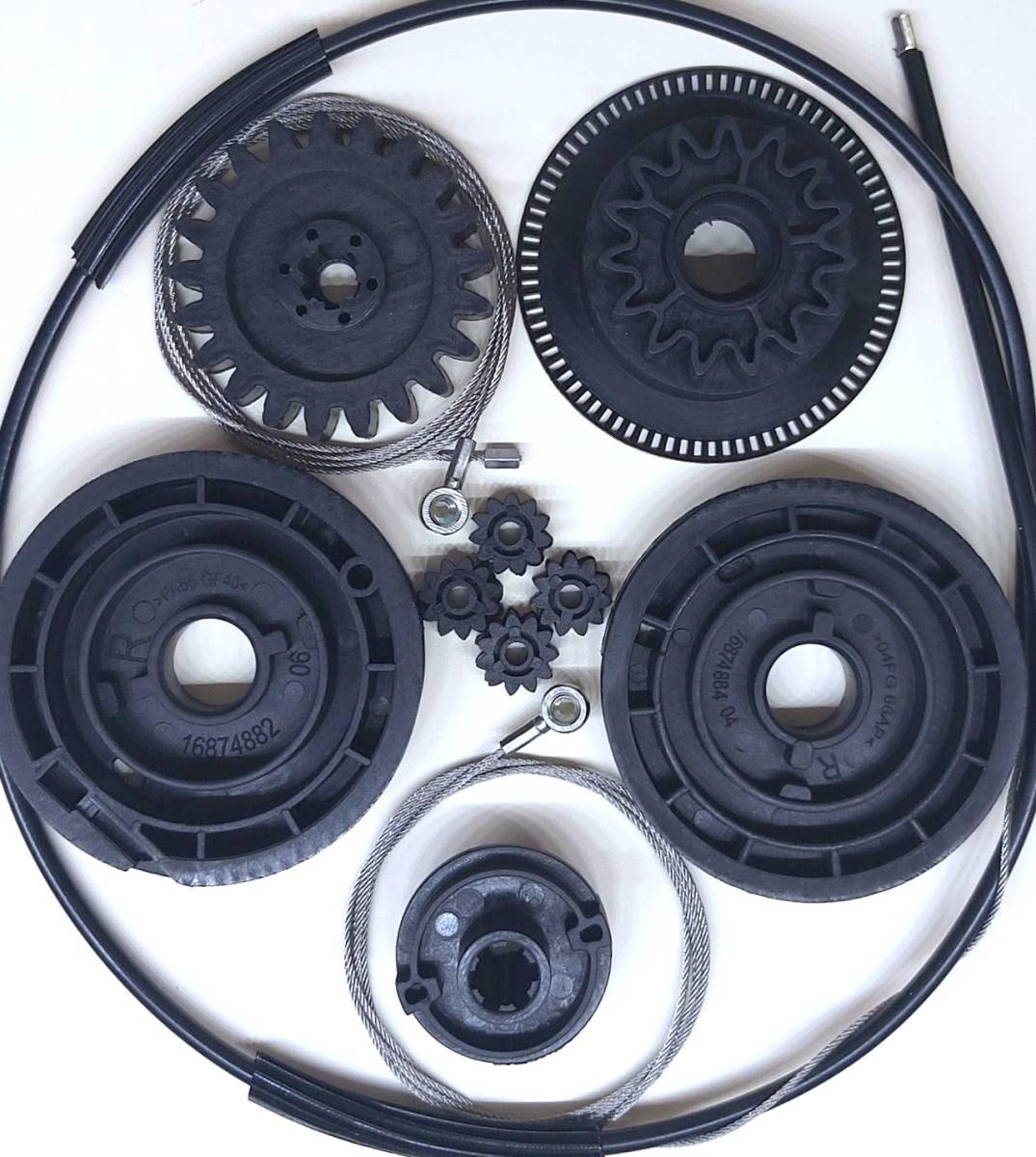 (送料込) ベンツ W639 W447 Vクラス スライディングドア リペアキット 1枚分【ローラー改善タイプ・左右共通・新品】A6398200442拍卖