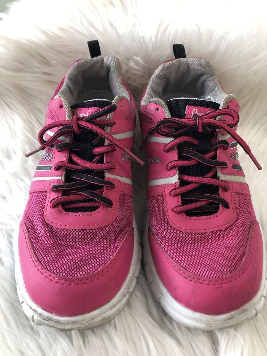 BIO FITTER AIR レディース シューズ 24.5cm ピンク 【Y-361】拍卖