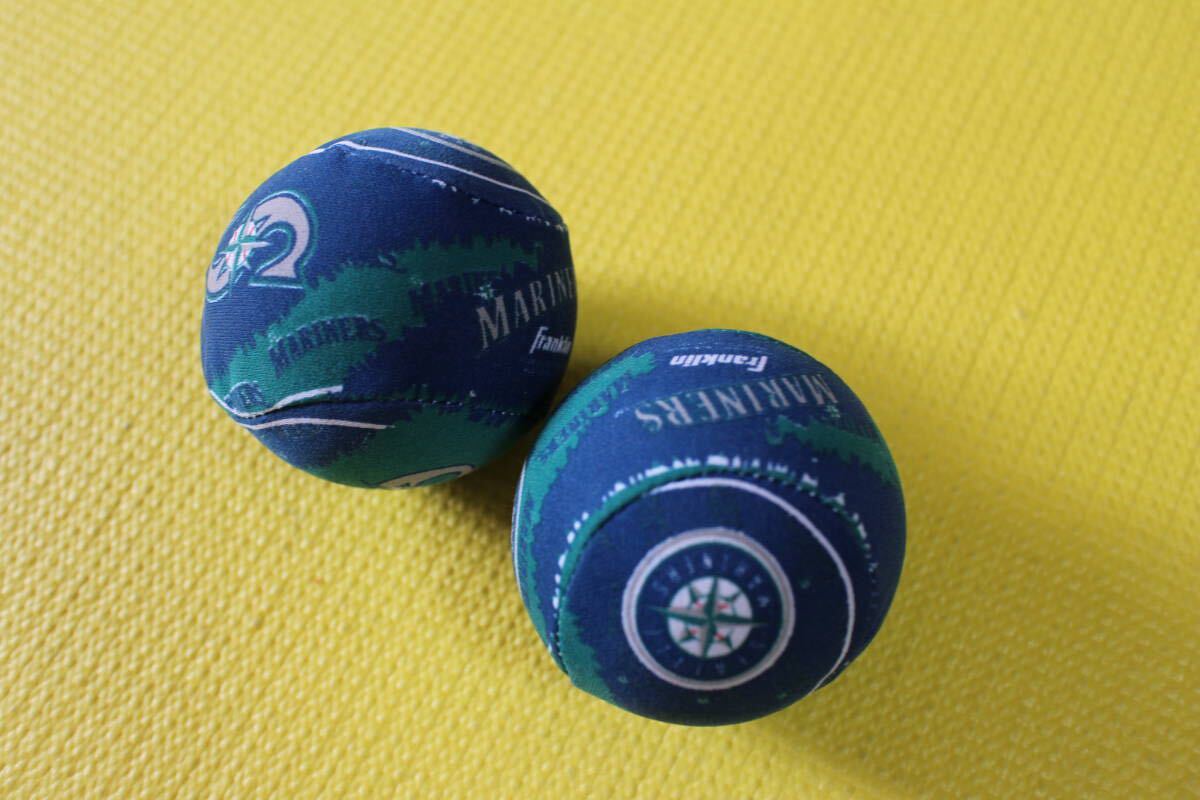 シアトル マリナーズ ボール おもちゃ キッズ 2個 MLB メジャーリーグ 野球 ベースボール 送料込み拍卖