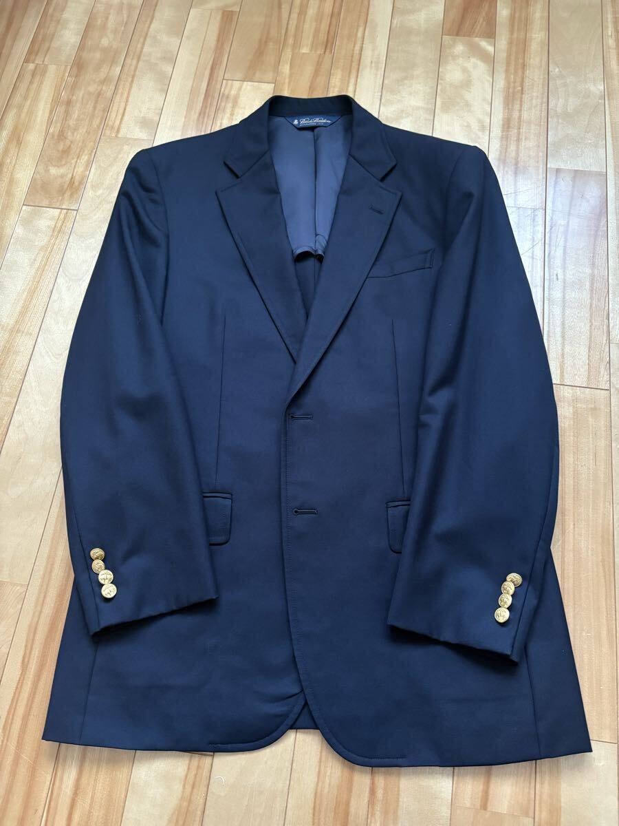ブルックスブラザーズ 紺ブレザー 38SH拍卖