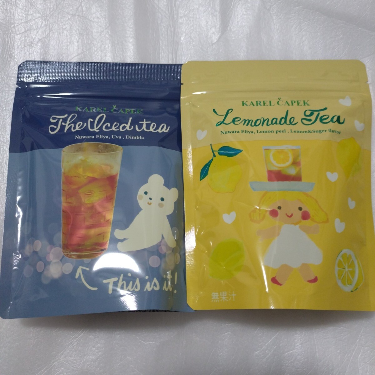 カレルチャペック紅茶店 水出しアイスティー アイスティー レモネードティー 2点セット拍卖