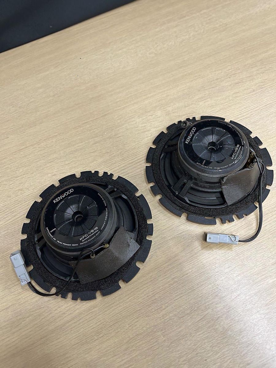 【ジャンク品】 KENWOOD ケンウッド スピーカー KFC-VS16拍卖