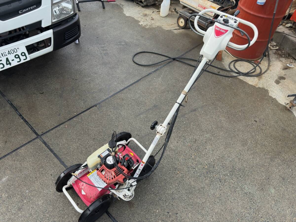 SAITO 斎藤農機 草刈機 SGC-S400 自走式 クボタ4WD スパイダー モア 畦 畔 あぜ 法面 斜面 拍卖