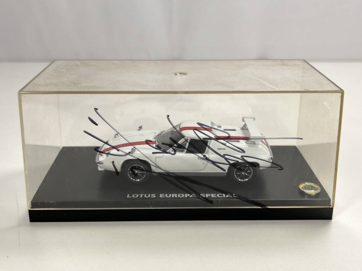 京商 1/43 サーキットの狼 ロータス ヨーロッパ スペシャル LOTUS EUROPA SPECIAL サイン不明 ミニカー拍卖
