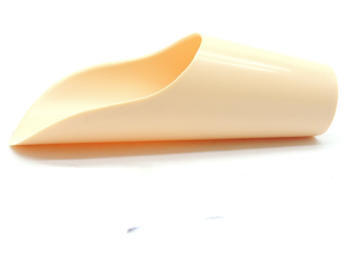 日本製 PC 土入れ 大(バラ) ベージュ 鍛冶助 盆栽 道具 スコップ プラスチック土すくい 植替え用土スクイ盆栽用園芸拍卖