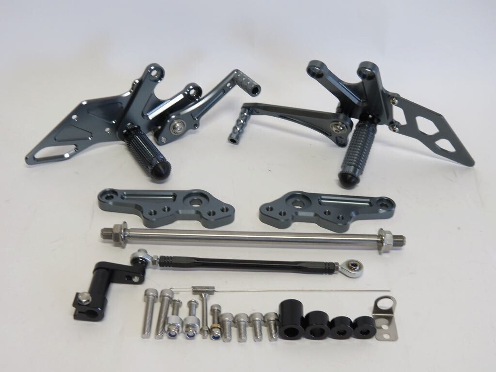 モンキー125 monkey 125 2018-2024 CNC 4ポジション 調整式 バックステップ 灰【st-monkey-2】拍卖