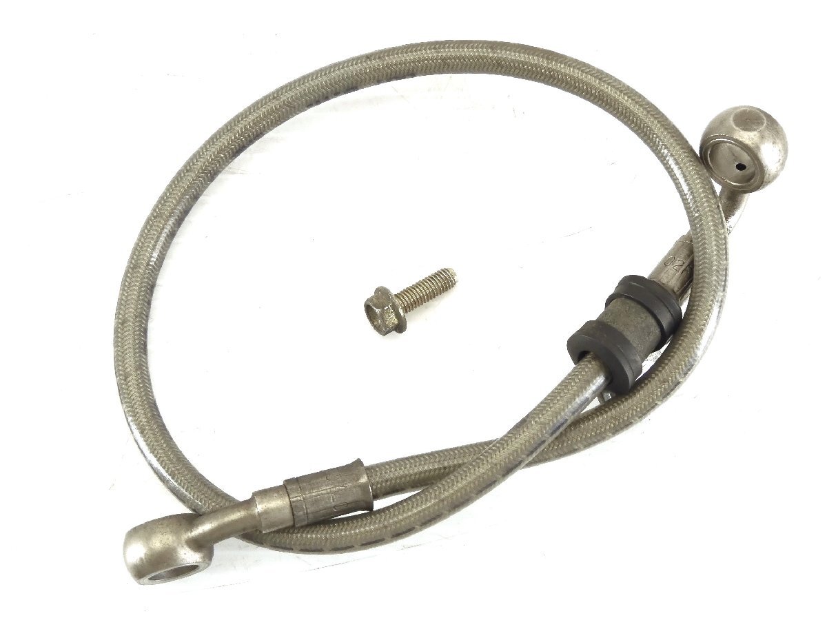 0@1044【評価A】 ドゥカティ モンスター S4 MS4 純正 メッシュ リア ブレーキ ホース DUCATI Monster拍卖