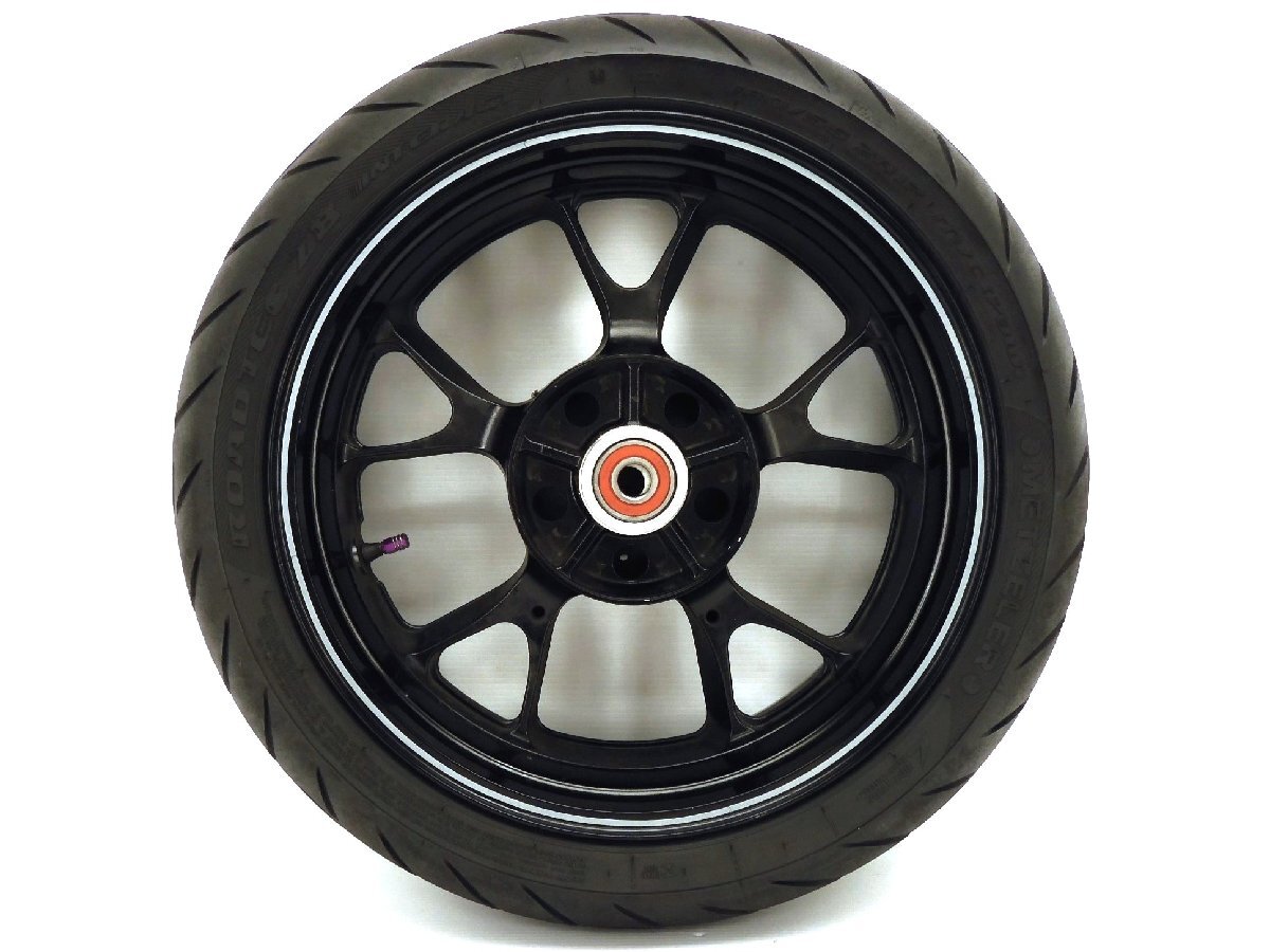 160【評価A】 ZRX1200D ZRT20D ダエグ 実動 純正 リア ホイール MT5.50×17 タイヤ 山3分 180/55ZR17 c拍卖