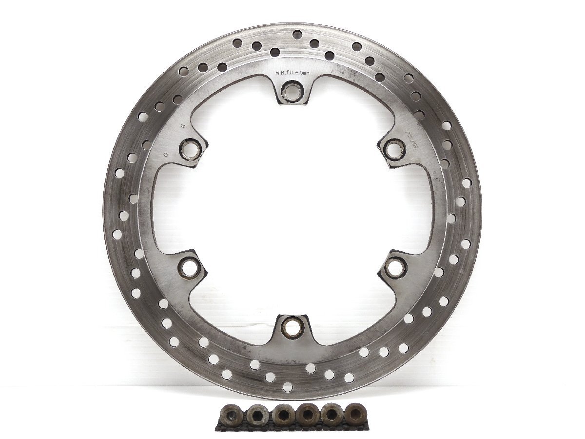 80@1049【評価A】 モトグッツイ ブレヴァ 1100 SUNSTAR リア ブレーキ ディスク 厚4.7mm MIN4.5 MOTO GUZZI Breva モトグッチ V1100 ブレバ拍卖