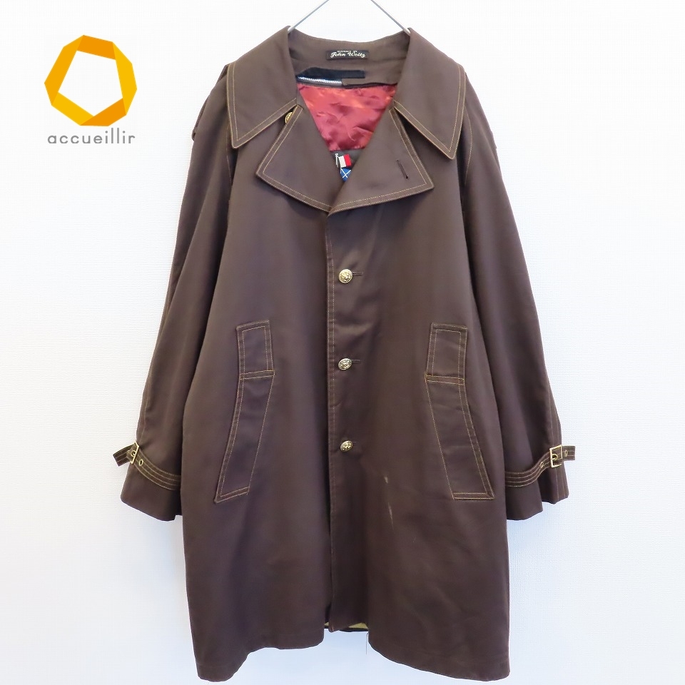 USA製 ヴィンテージ HARBOR MASTER john Weitz トレンチコート 金ボタン a741799拍卖