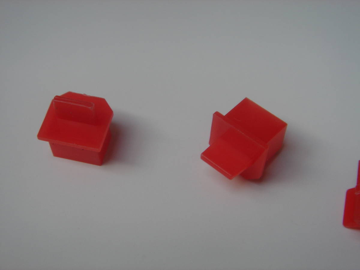 USB-B用コネクタカバー・赤・10個セット★KCASo★拍卖