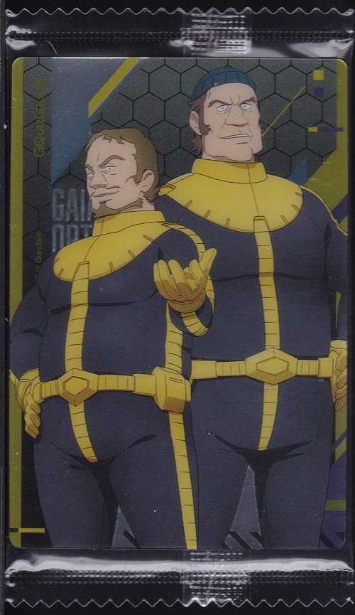 【1-08】 ガイア&オルテガ『機動戦士Gundam GQuuuuuuX/ガンダム ジークアクス カードウエハース』トレーディングカード 未開封美品拍卖