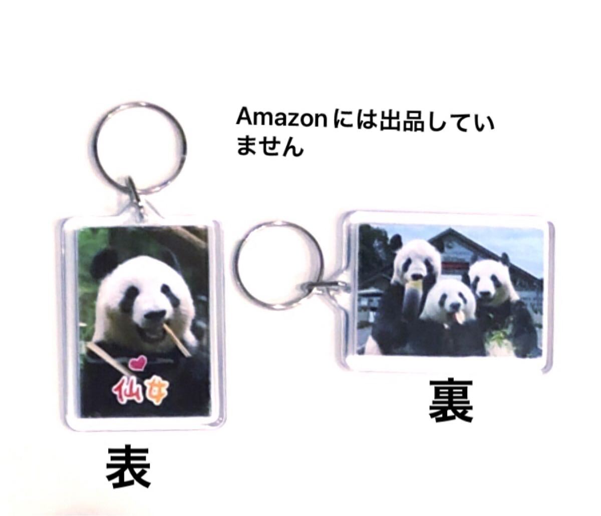 雅安基地 比力 仙女 香香 親子3ショットリバーシブルキーホルダー 上野動物園 リーリー シンシン シャンシャン拍卖