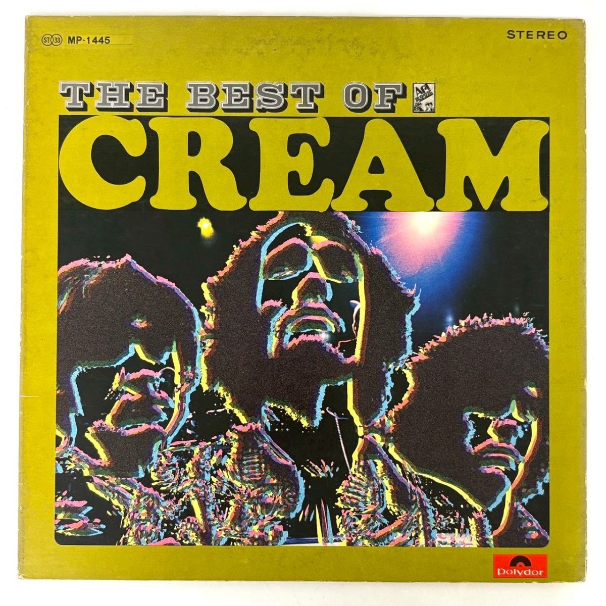R805-8【国内盤 LP】THE BEST OF CREAM ベスト・オブ・クリーム MP 1445 polydor 見開きジャケット レコード 12inch インチ 動作未確認拍卖