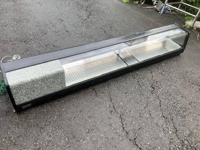 サンヨー★業務用大型冷蔵ネタケース★カウンター冷蔵ショーケース★ガラス冷蔵庫★SS-N1831LH★180×30×28★フクシマダイワホシザキ拍卖