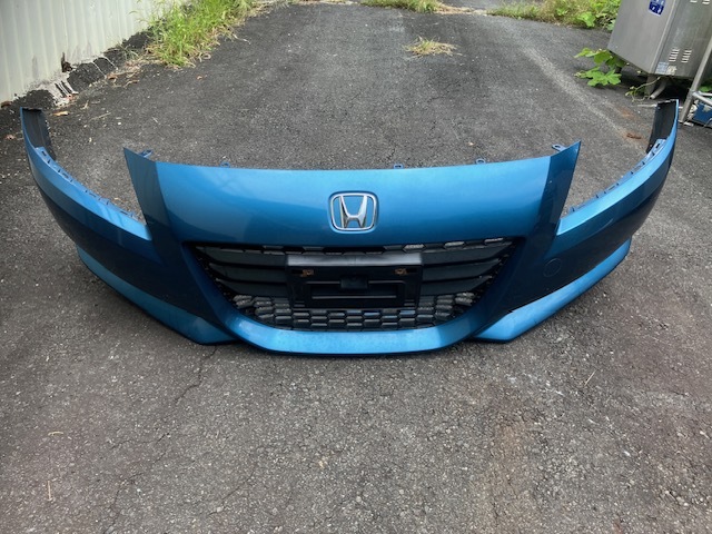 ホンダ★CR-Z ZF1純正フロントバンパー+フォグランプ付きフルセット★ブルーメタリック★1755852★ZF2拍卖