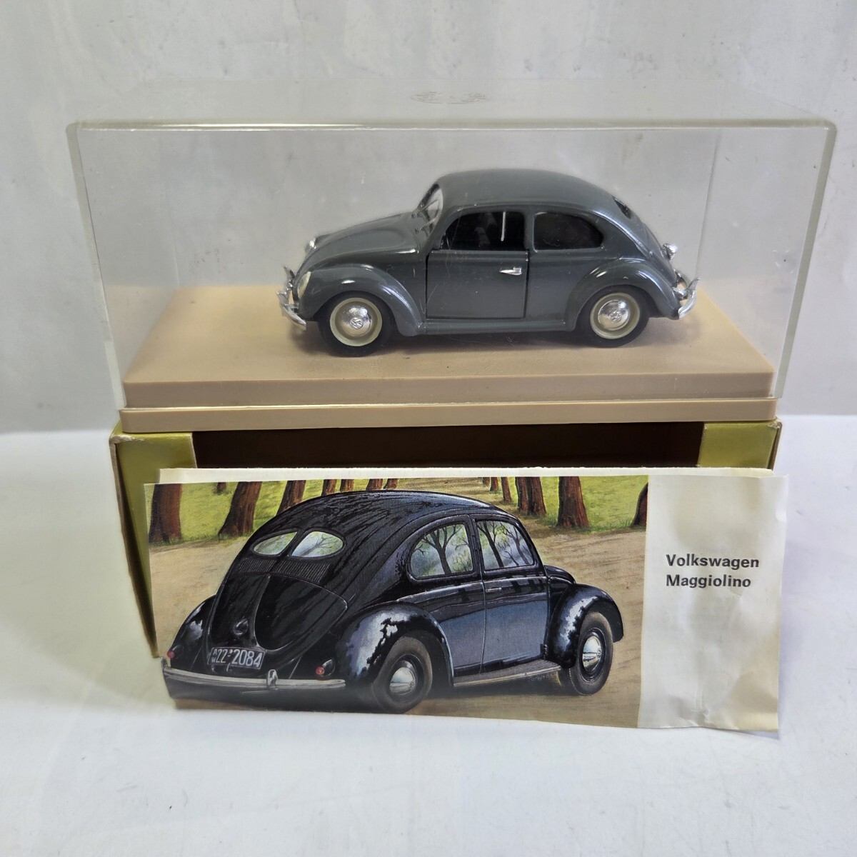 RIO リオ 1/43「VOLKS WAGEN Maggiolino 1949 Gray」フォルクスワーゲン マッジョリーノ イタリア製 新品未使用 A666拍卖