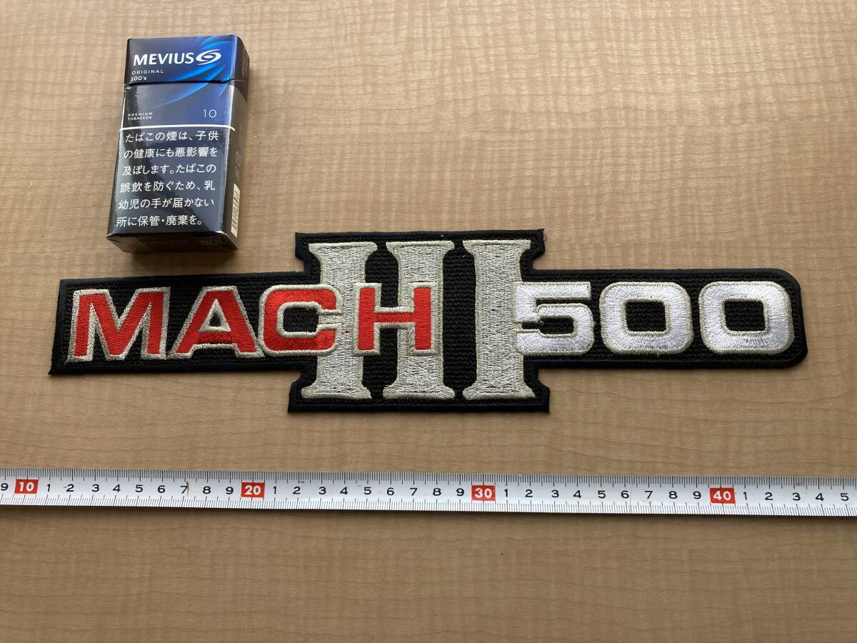 マッハ、H1、500SS、MACH Ⅲ 500、ウエア用刺繍、ワンオフ製作品、新品・未使用拍卖