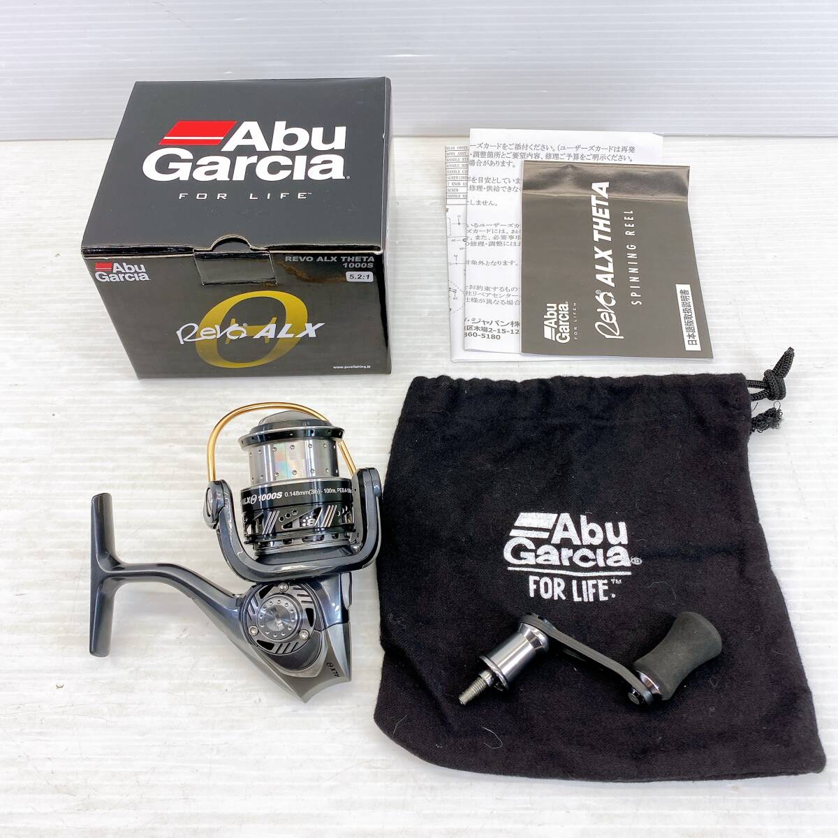 ■ 未使用 アブガルシア Revo ALX THETA 1000S θ スピニング リール シータ Abu Garcia ■拍卖