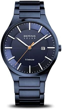BERING(ベーリング)腕時計 メンズ アナログ ソーラー チタニウムリンクベルト 15239-797 輸入品 サファイアガラス拍卖