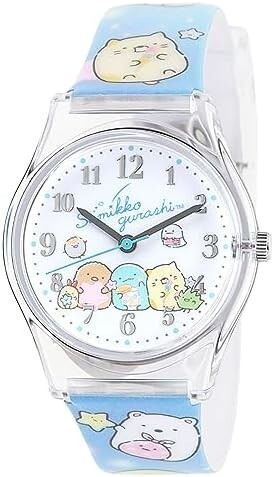 腕時計 J-アクシス すみっコぐらし プラウォッチ CX2A0006-CL レディース クリア拍卖