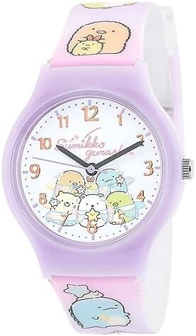 腕時計 J-アクシス すみっコぐらし プラウォッチ CX2A0006-PU レディース パープル拍卖