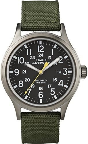 Timex(タイメックス) メンズ エクスペディションスカウト 40?腕時計 グリーン拍卖