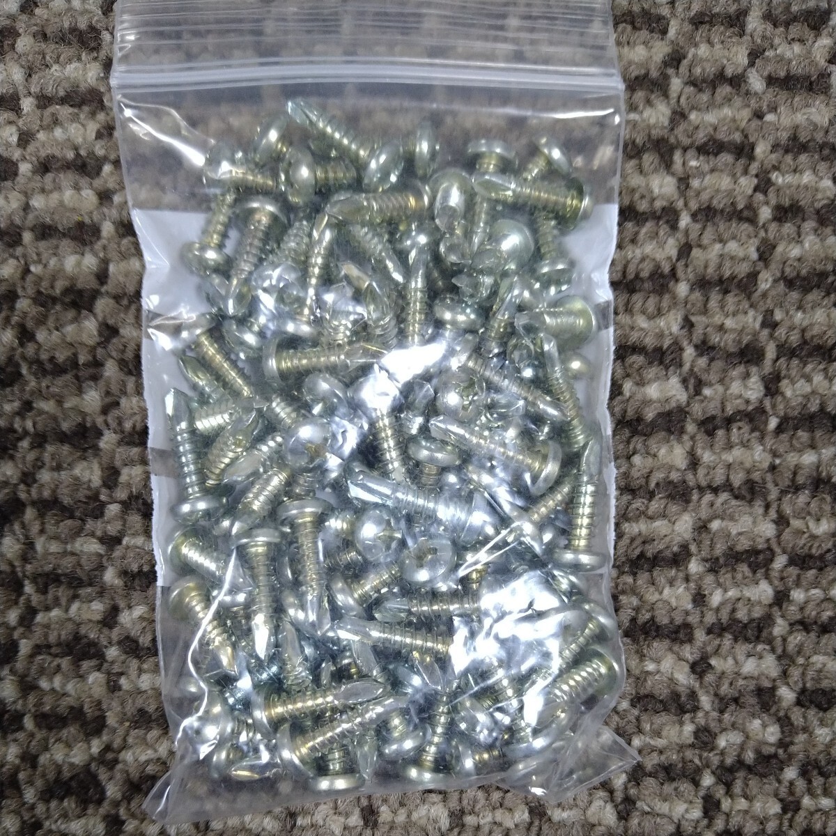 ジャンク品/長期保管品/MUSE/タップネジ/テクスビス/ドリルネジ/鉄板/ナベ4×16mm/1P100本入り拍卖