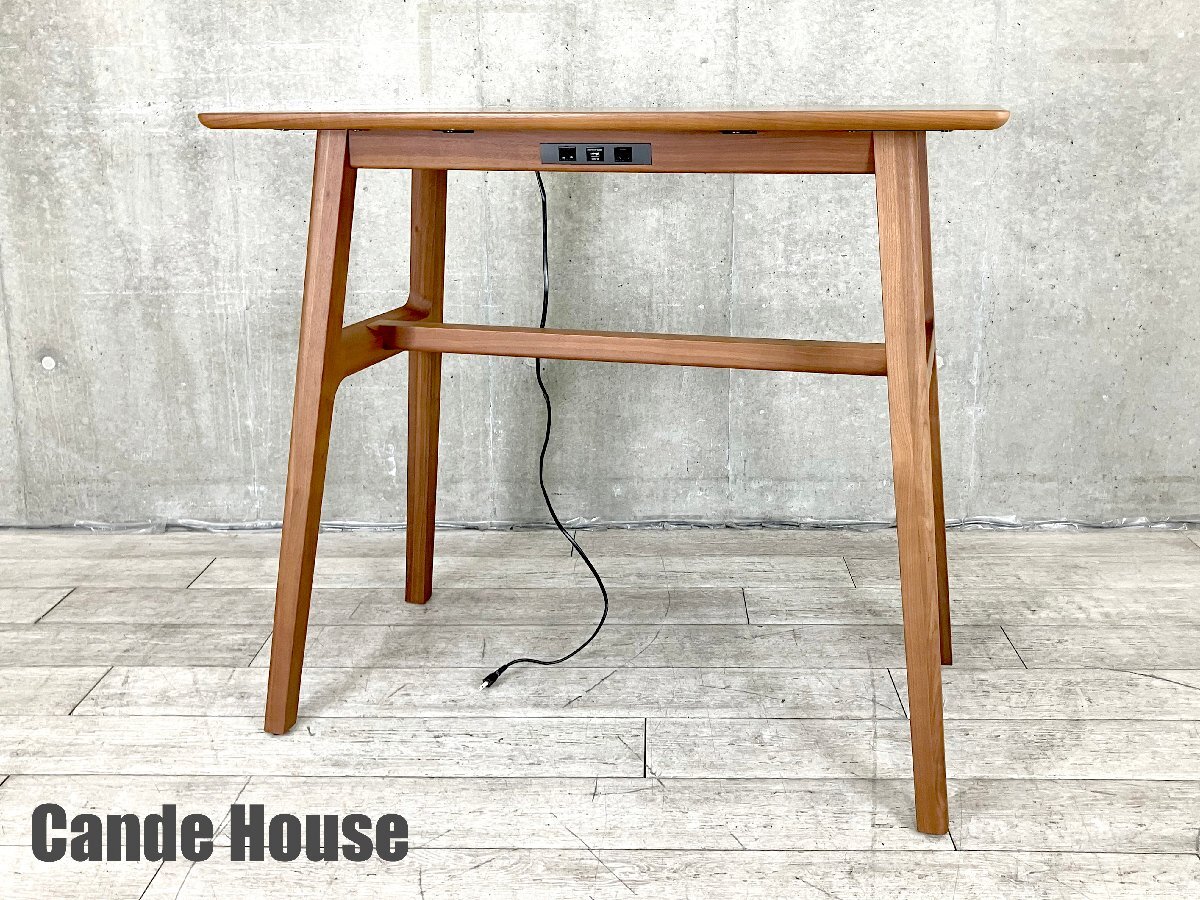 Cande House / カンディ ハウス■テン ハイテーブル■コンセント付属■コンソール/デスク■北欧拍卖