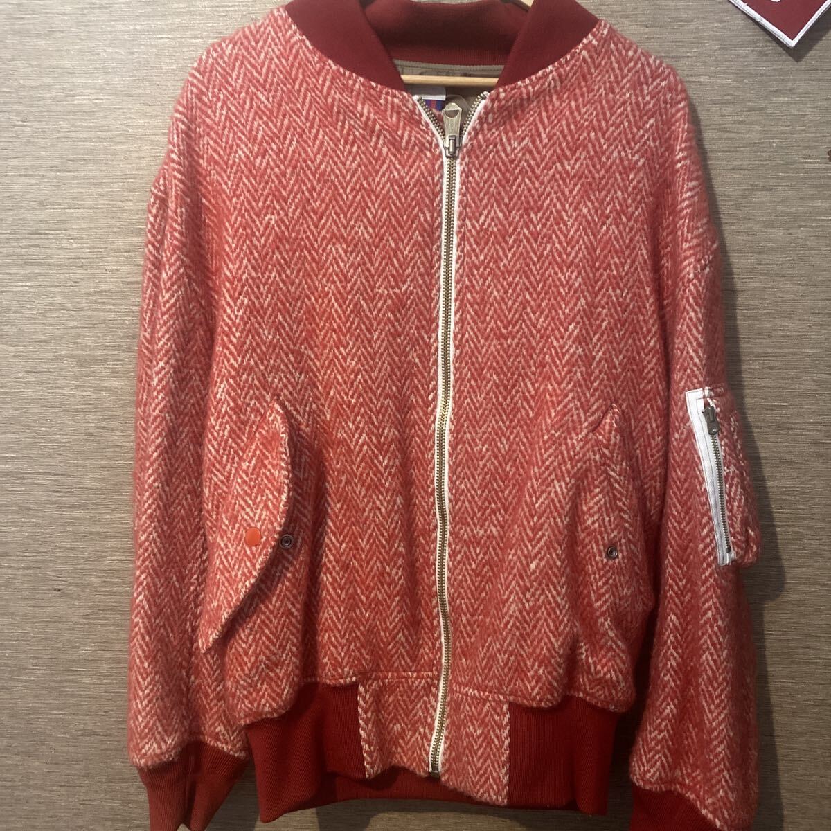 FACETASM MA-1 レッド ☆送料込☆ 赤 ジャケット ファセッタズム拍卖