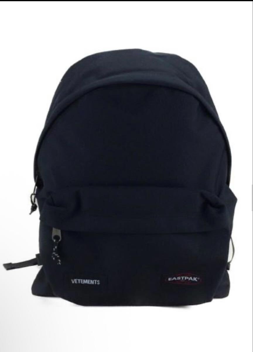 VETEMENTS EAST PACK リュック ☆送料込☆ ベトモン イーストパック ブラック 黒 バックパック拍卖