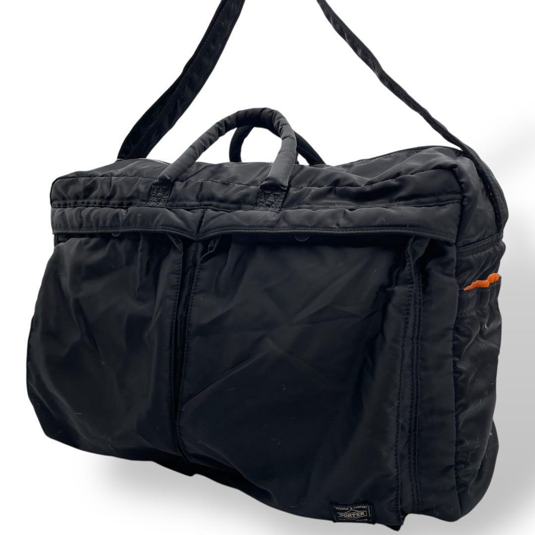 美品 PORTER ボストンバッグ ナイロン ブラック 2way タンカー拍卖