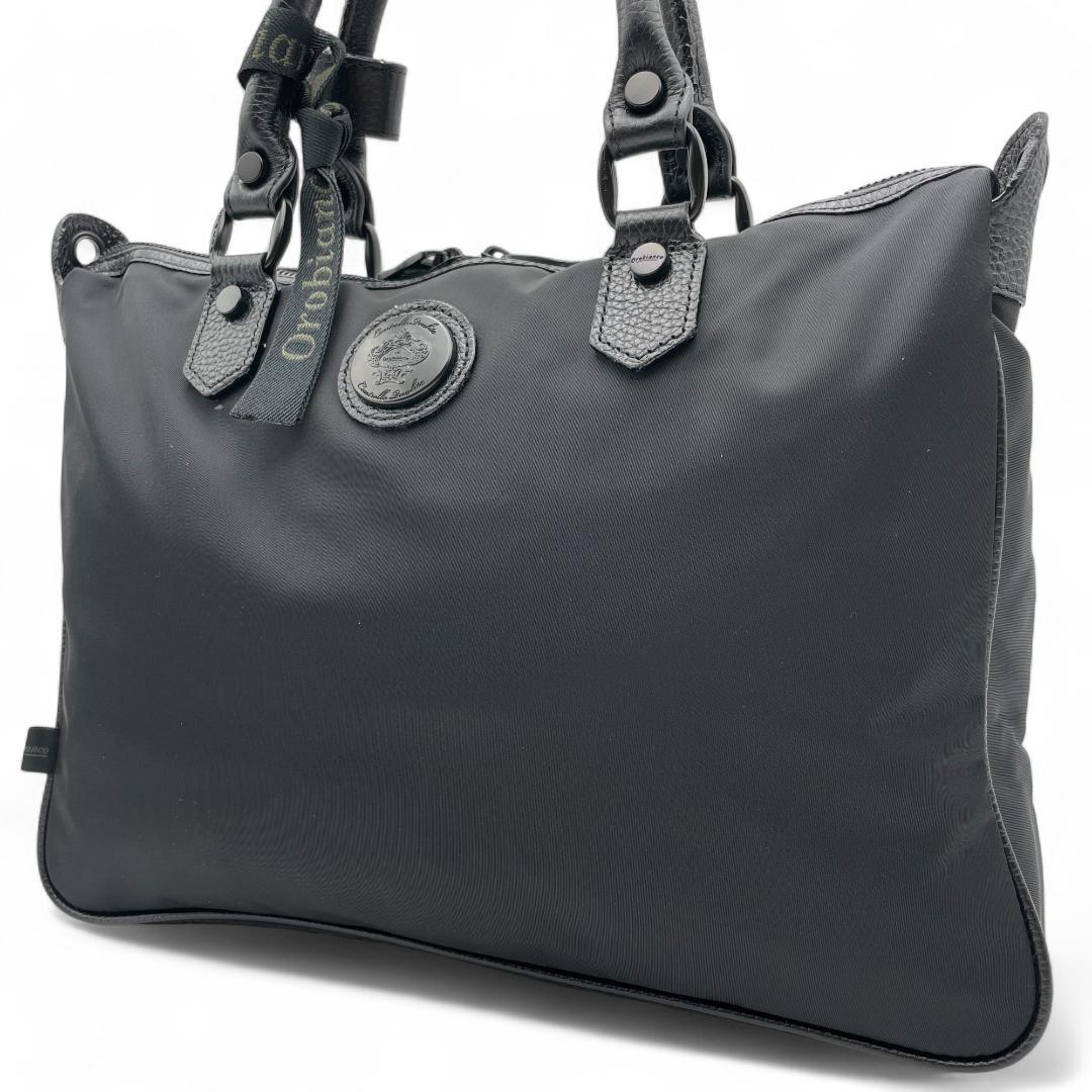 良品 Orobianco ビジネスバッグ ナイロン 2way 25周年記念拍卖