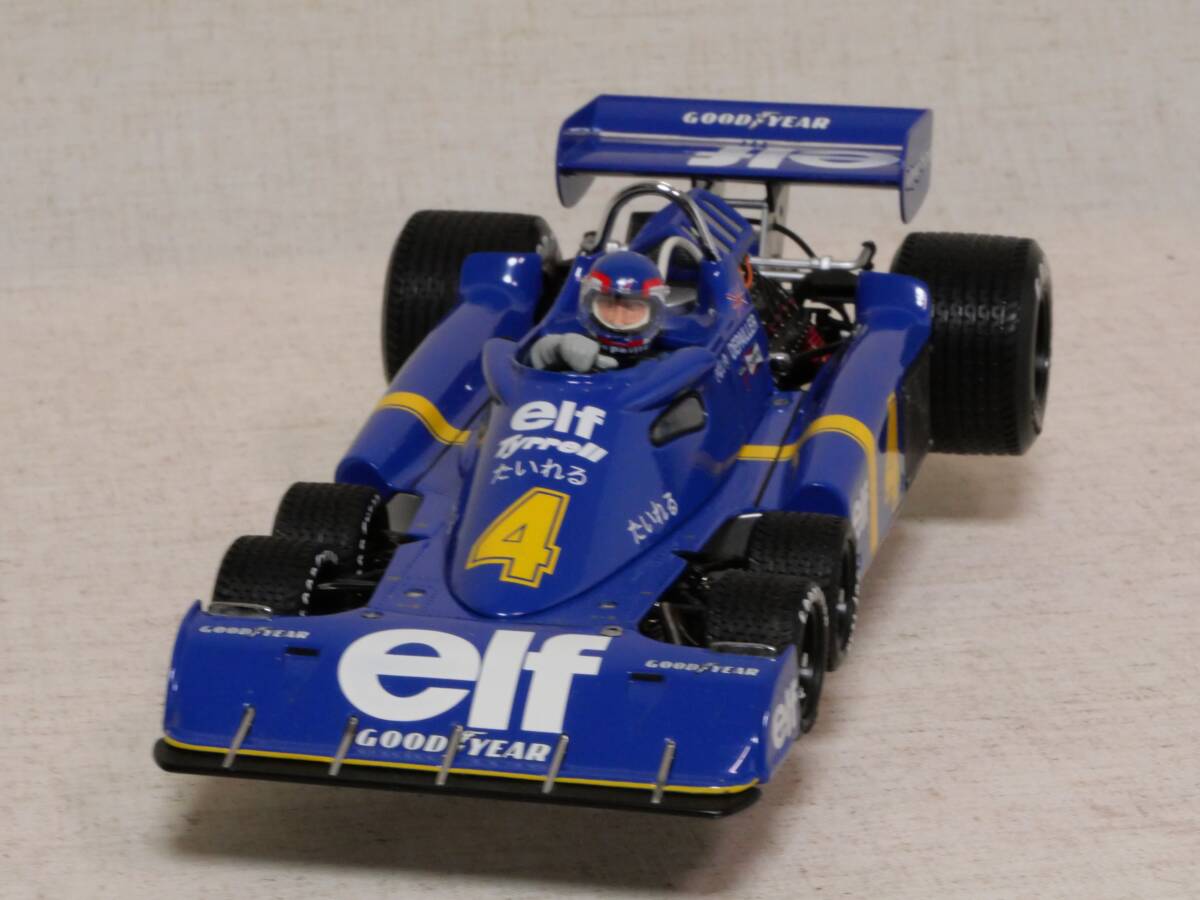 ★激レア!EXOTO エグゾト 1/18 ティレル(Tyrrell )フォード P34 1976 日本GP #4 Elf 6輪拍卖