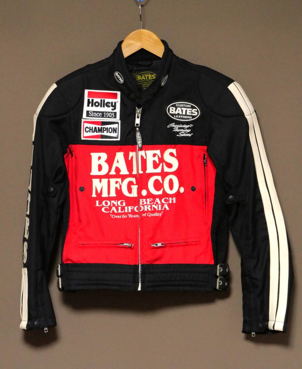 ★極上ユーズド BATES ベイツ ナイロン シングルラーダースジャケット Sサイズ拍卖