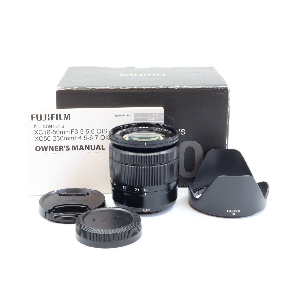 中古 1年保証 良品 FUJIFILM XC 16-50mm F3.5-5.6 OIS ブラック拍卖
