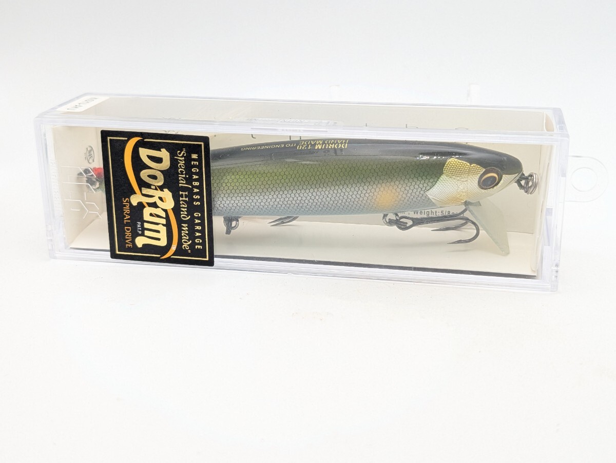 F-1449【3点以上落札で送料無料】メガバス MEGABASS ドラム 120 ハンドメイド #キスアユ拍卖